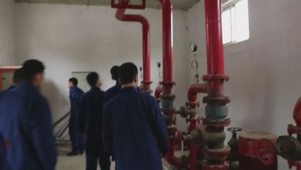 南靖消防救援大隊到靖城鎮開展節后消防安全演練