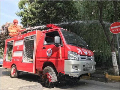 豪橫!小區(qū)配消防車(chē)河南洛陽(yáng)首家!先睹為快…