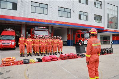 德州消防成立抗洪搶險突擊隊 全面進入臨戰(zhàn)狀態(tài)